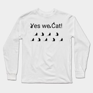 Yes we cat! persian gift Long Sleeve T-Shirt